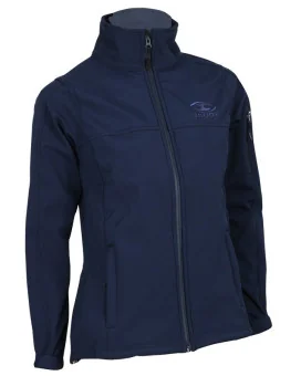 Scody Navy Soft Shell Jacket Women