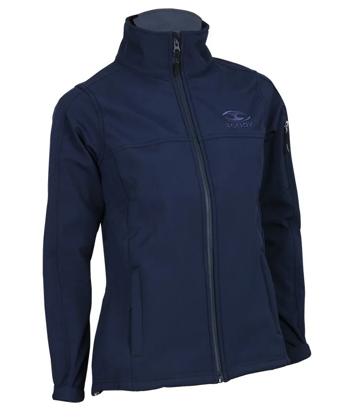 Scody Navy Soft Shell Jacket Women