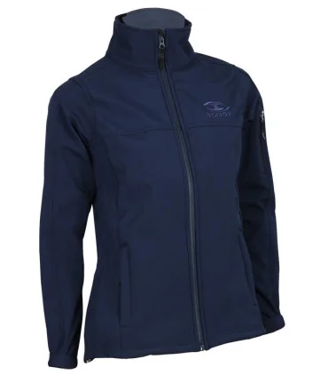 Scody Navy Soft Shell Jacket Women
