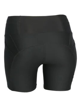 Pure Black Medium Rise Tights