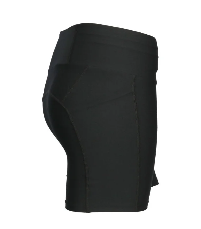 Pure Black Medium Rise Tights