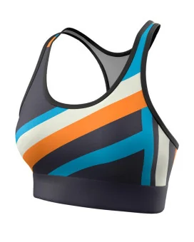 Flash Orange Crop Top, Racer Back - Women Clearance