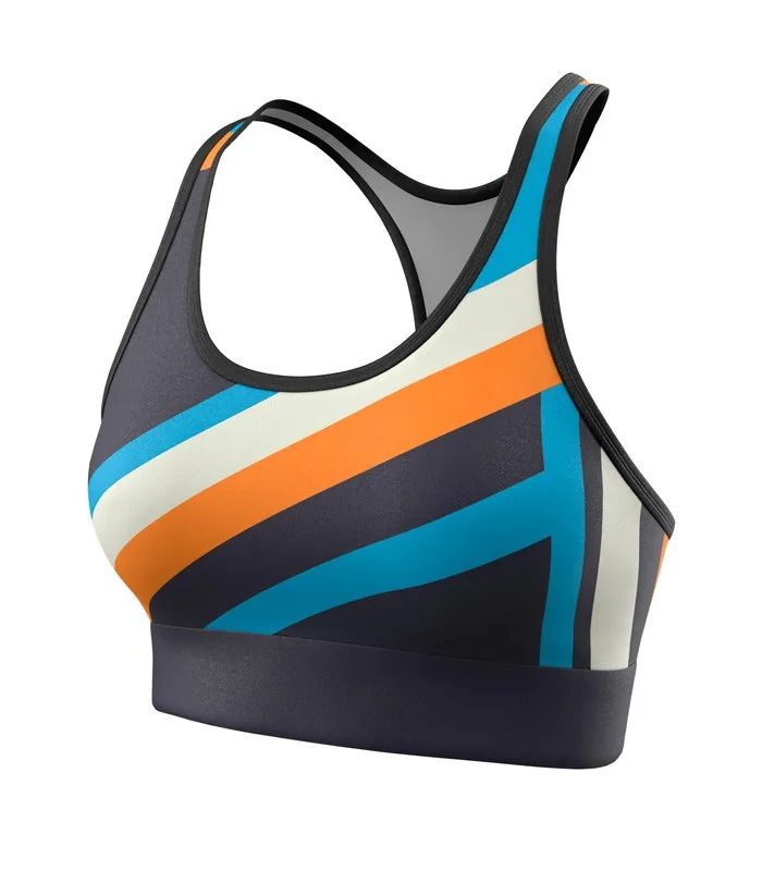 Flash Orange Crop Top, Racer Back - Women Clearance