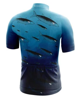 Mullet Run Relaxed Performance Cycle Jersey  by Australian Artist Paul Trotter