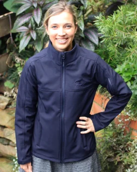 Scody Navy Soft Shell Jacket Women
