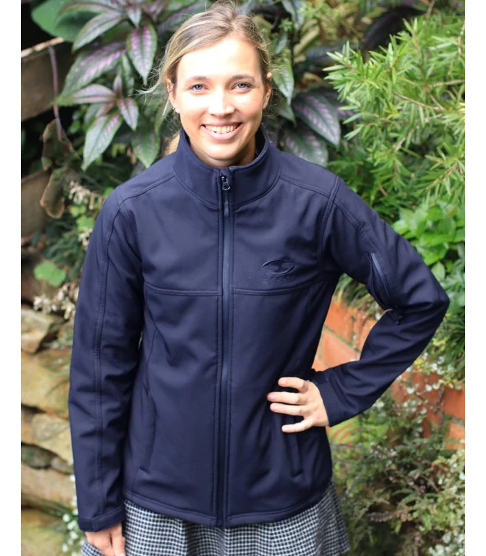 Scody Navy Soft Shell Jacket Women