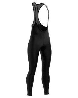 Black Full Length Cycle Bib Tights - Women