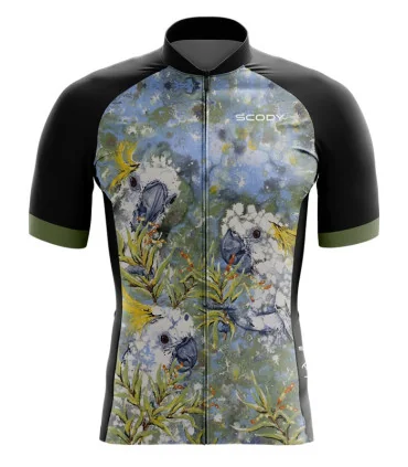 Cockatoo Jersey by Australian Artist Kristy-Ann Duffy