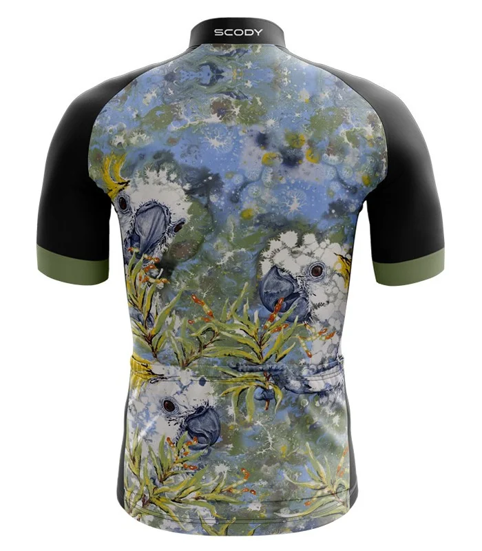 Cockatoo Jersey by Australian Artist Kristy-Ann Duffy