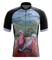Performance Men’s Cycling Jersey – Galah by Kristy-Ann Duffy