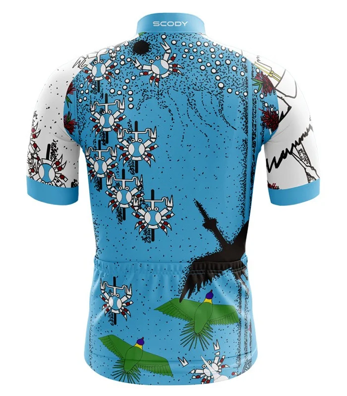 Crab Peleton Cycle Jersey by Paul Trotter - Australian Designer Series | Cycling Clothing