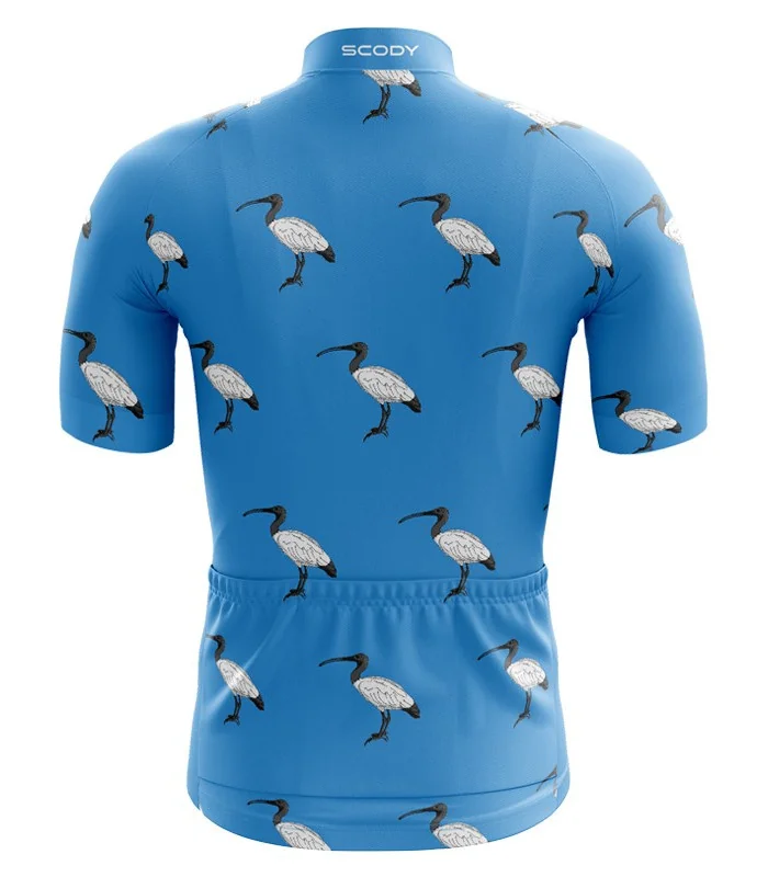 Bin Chicken on Blue Cycle Jersey - Men