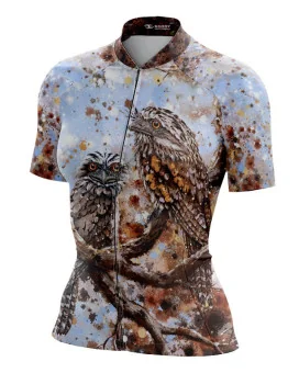 Choose Sleeve Performance Cycle Jersey - Tawny Frogmouth, Women