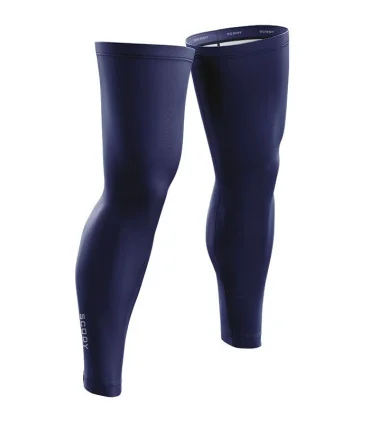 Solid Navy Thermo-fit Leg Warmers