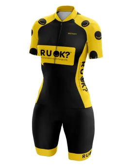 RUOK? Cycle Jersey  with matching bibs| Cycling Clothing