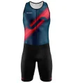 Men's Sleeveless Triathlon Suit - Front Zip | Black | SCODY