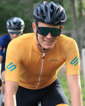 Staple Satsuma Spritz Optimise Cycle Jersey | Cycling Clothing