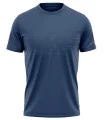 Navy Shirt with subtle design detail across chest | Running Gear