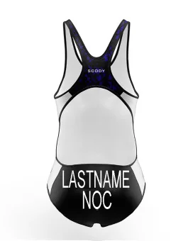 Twilight Triathlon Swimsuit - WT compliant, includes Name and Country Code | Triathlon Gear