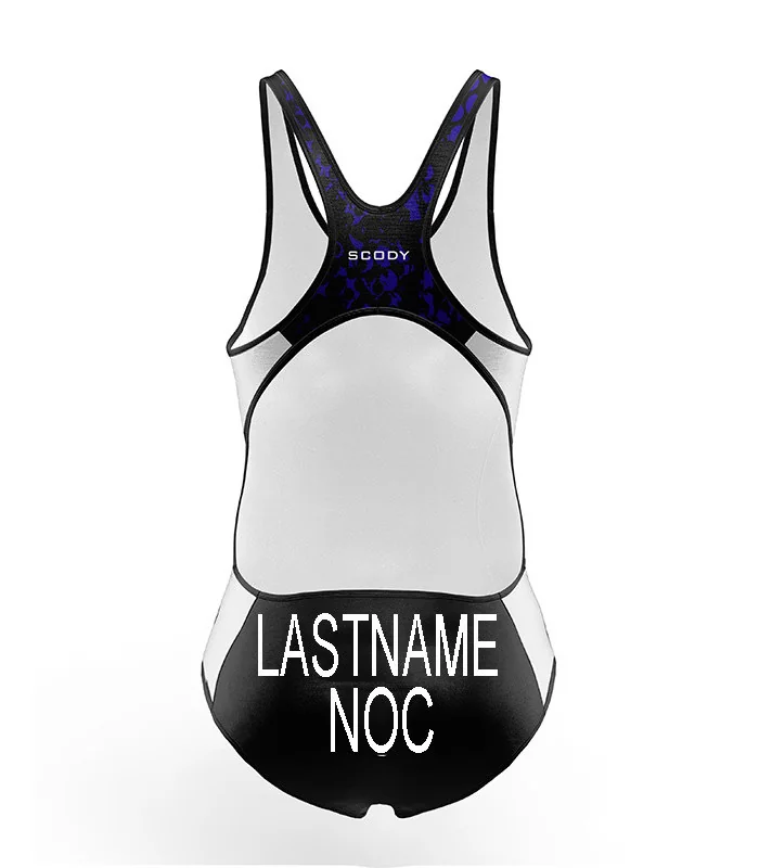 Twilight Triathlon Swimsuit - WT compliant, includes Name and Country Code | Triathlon Gear