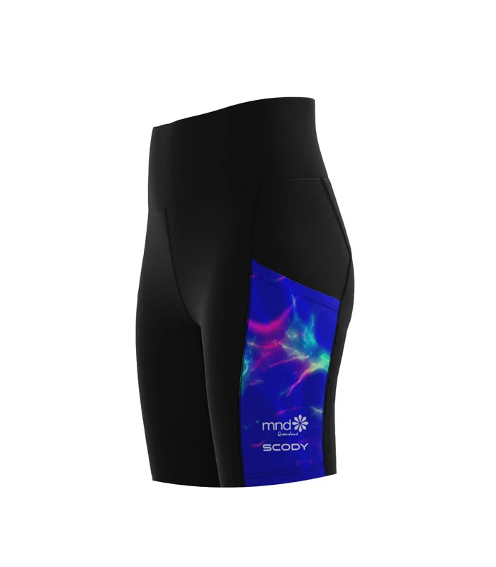 6" Medium Rise Tights & Phone Pocket Women - Supporting MND Queensland