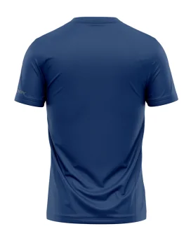 Navy Shirt with subtle design detail across chest | Running Gear