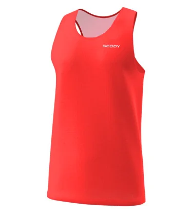 Staple Red ultra light Run Singlet, | Activewear Running Gear