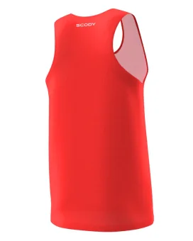 Staple Red ultra light Run Singlet, | Activewear Running Gear