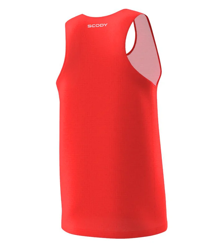 Staple Red ultra light Run Singlet, | Activewear Running Gear