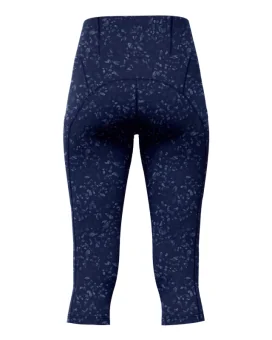 Dream 3/4 Length Made in Australia Technical Sports Lycra Tights with phone pockets | Running Wear