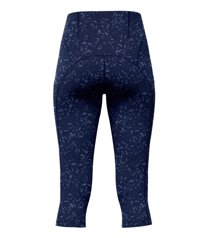 Dream 3/4 Length Made in Australia Technical Sports Lycra Tights with phone pockets | Running Wear