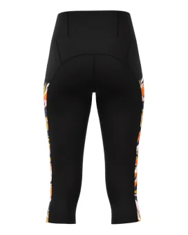 Mahalo 3/4 Length Made in Australia Technical Sports Lycra Tights with phone pockets