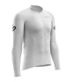 Optimise Long Sleeve Cycle Jersey - Staple Off-White, Men