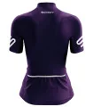 Dark Purple Cycle Jersey with Logo detail in White | Cycling Clothing