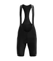 Black Cycle Bib Shorts, X-Opaque Cuff