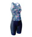 Women’s Triathlon Suit - Front Zip - Briar Rose | SCODY