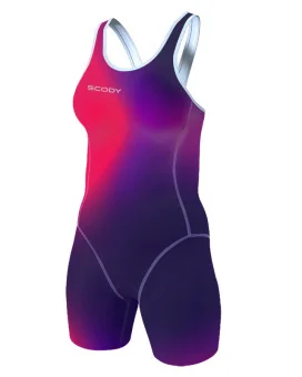 Swim-Optimised Triathlon Suit, Open Back - Lit