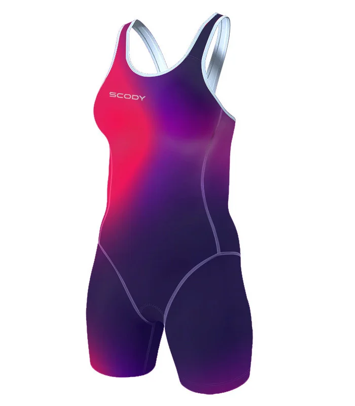 Swim-Optimised Triathlon Suit, Open Back - Lit