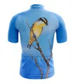 Australian Artist Cycle Jersey featuring a bright Pardalote perched on a branch against the blue Australian sky | Cycling Gear