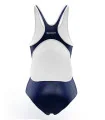 A navy hydrophobic Triathlon Swimsuit with a subtle hexagonal graphic | Triathlon Gear
