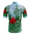 Australian Artist Cycle Jersey featuring a Waratah on an Australian Landscape | Cycling Gear