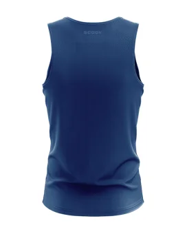 Run Singlet, Ultra Light Weight, Loop Blue - Men