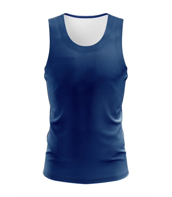 Run Singlet, Ultra Light Weight, Loop Blue - Men