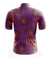 Gumbi Gumbi mens Australian Made cycling jersey back view Danielle Leedie Gray | Cycling Gear