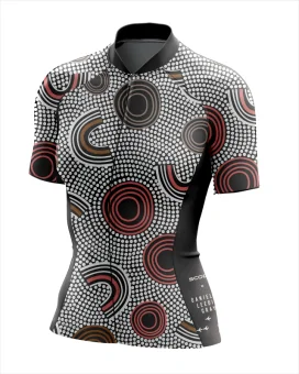 Choose Fit Cycle Jersey - Custodians of the Land, Women