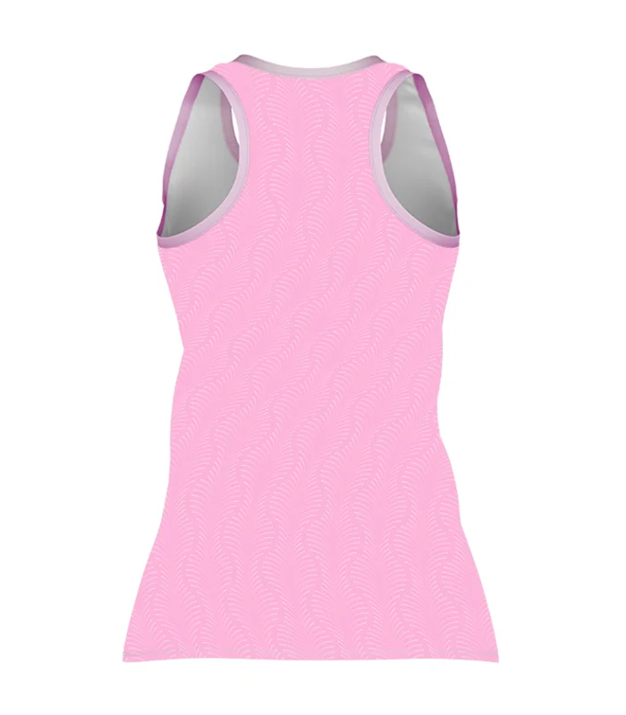 Run Singlet, Fern Pink