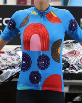 Journey Womens Australian Made cycling jersey by Danielle Leedie Gray | Cycling Gear | Cycling Jersey