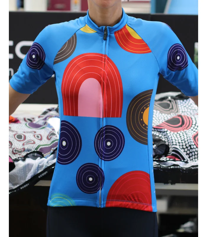 Journey Womens Australian Made cycling jersey by Danielle Leedie Gray | Cycling Gear | Cycling Jersey