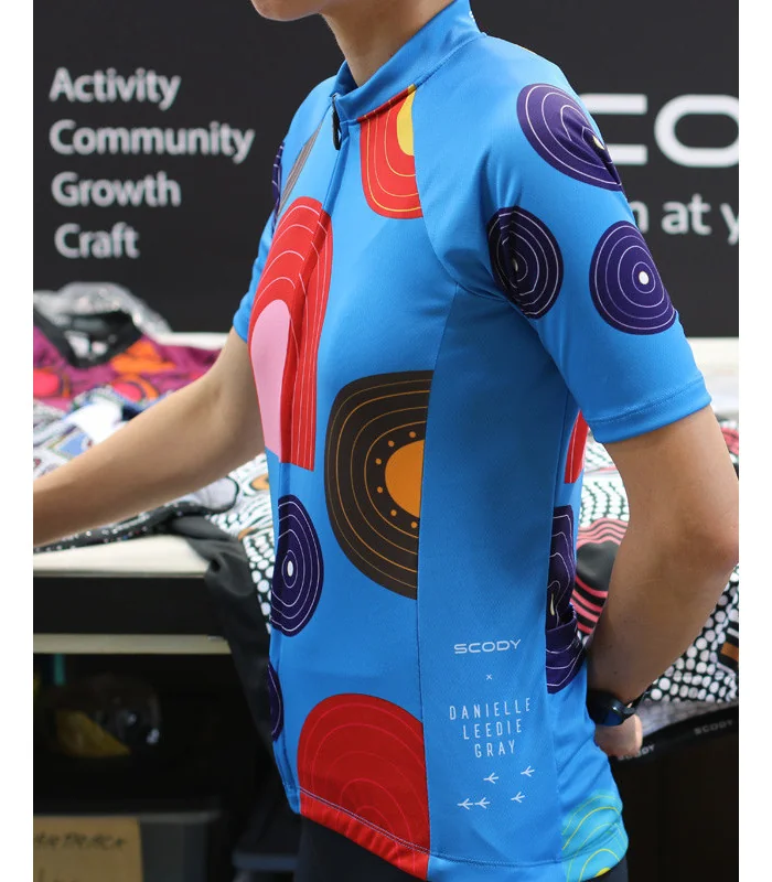 Journey Womens Australian Made cycling jersey by Danielle Leedie Gray | Cycling Gear | Cycling Jersey