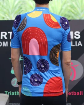 Journey Womens Australian Made cycling jersey by Danielle Leedie Gray | Cycling Gear | Cycling Jersey